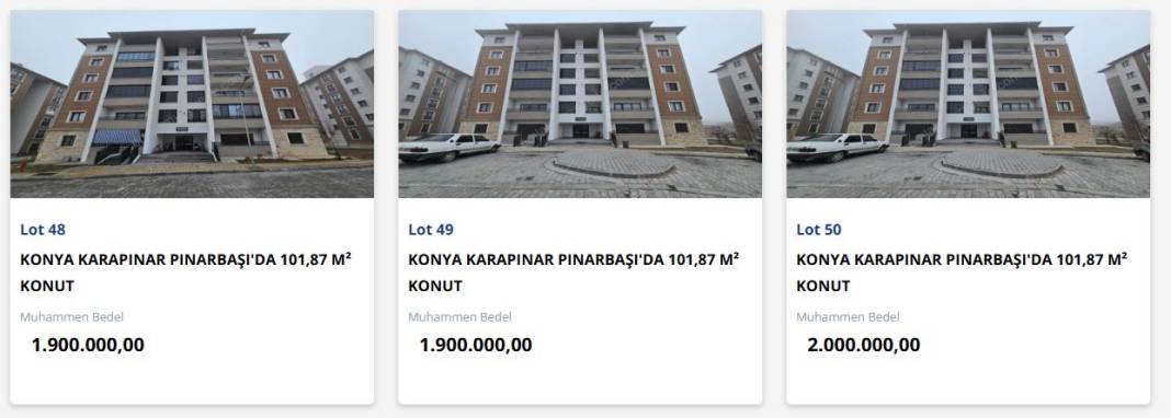 TOKİ, Konya’da 17 konutu uygun fiyatla satışa çıkardı 12